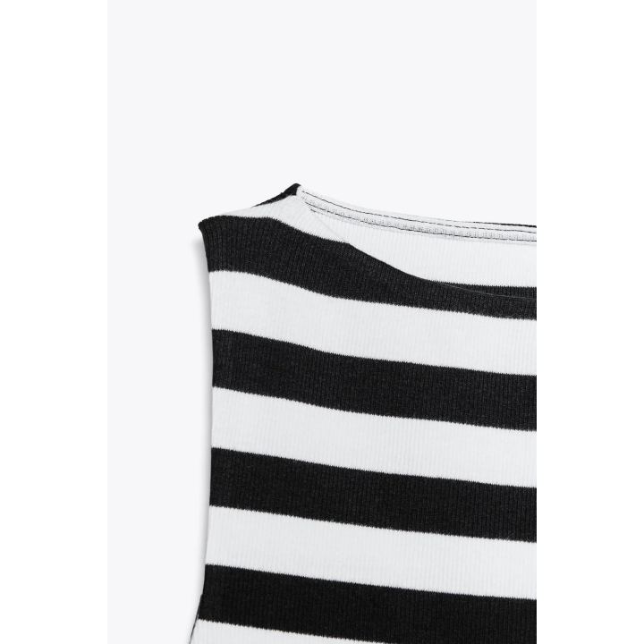 Рубашка с узором в полоску