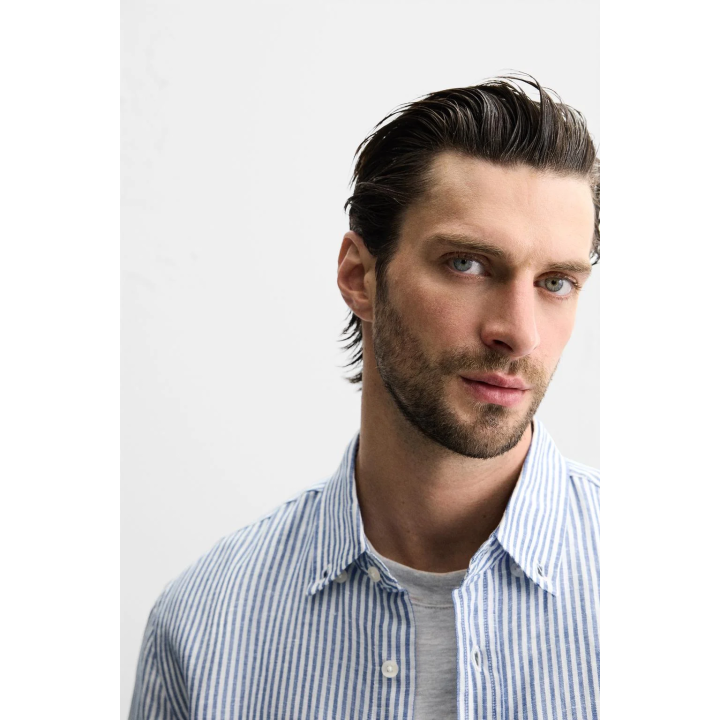 РУБАШКА ИЗ ХЛОПКА И ЛЬНА