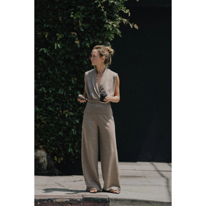 БАЗОВЫЕ БРЮКИ ИЗ ПИКЕ