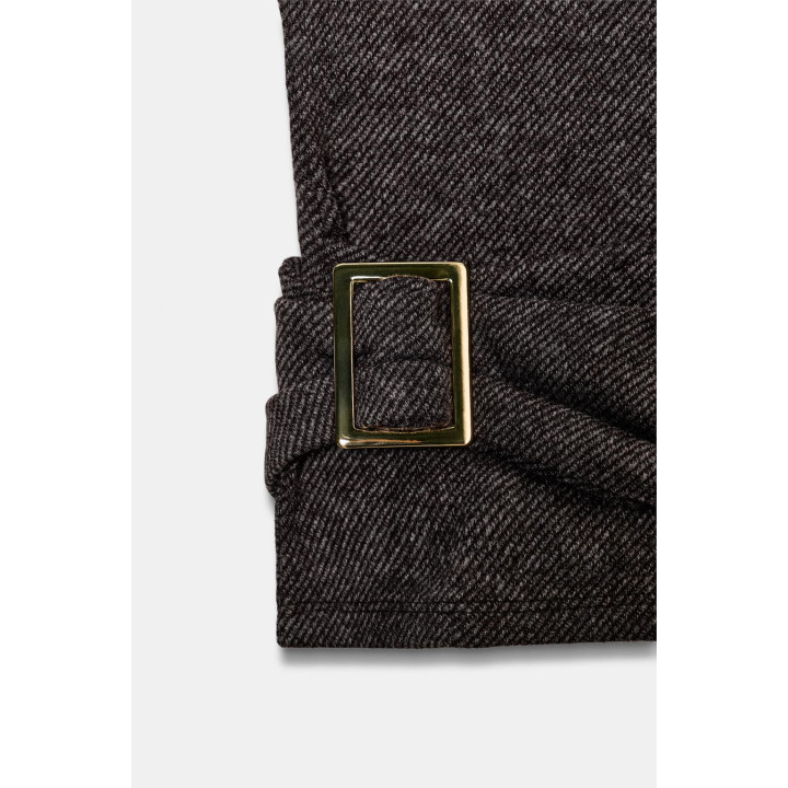 МЯГКИЙ ТОП С ПРЯЖКОЙ