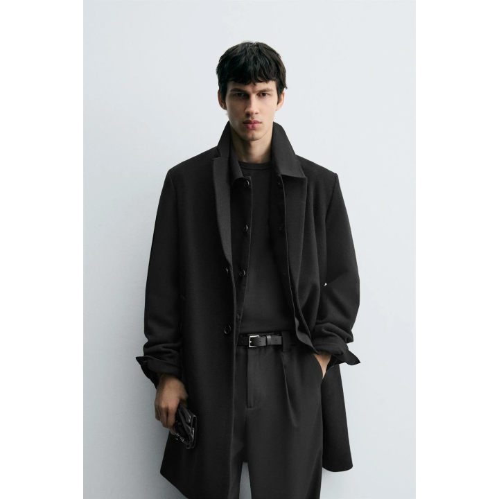 ПАЛЬТО КЛАССИЧЕСКОГО КРОЯ ИЗ ШЕРСТИ