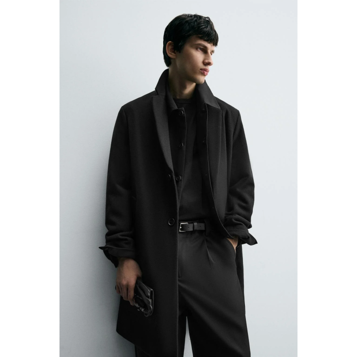 ПАЛЬТО КЛАССИЧЕСКОГО КРОЯ ИЗ ШЕРСТИ