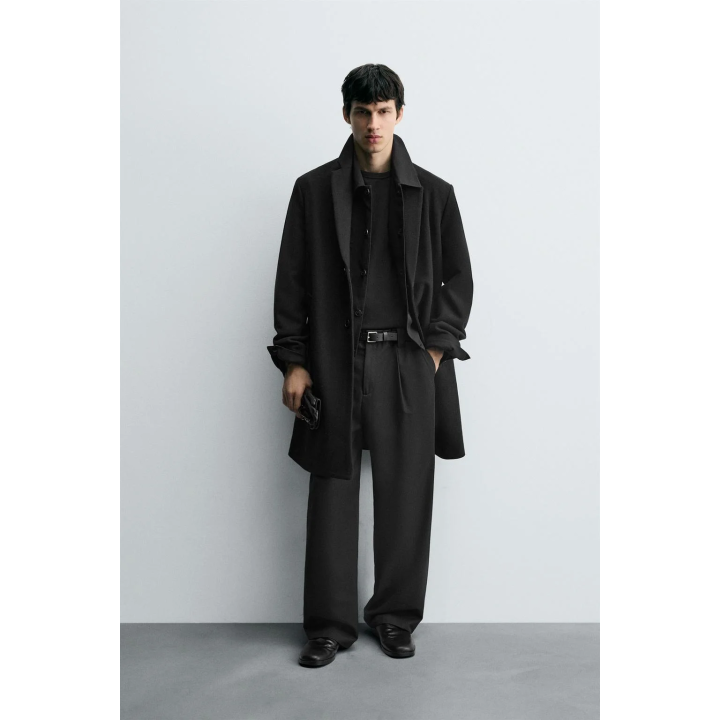 ПАЛЬТО КЛАССИЧЕСКОГО КРОЯ ИЗ ШЕРСТИ