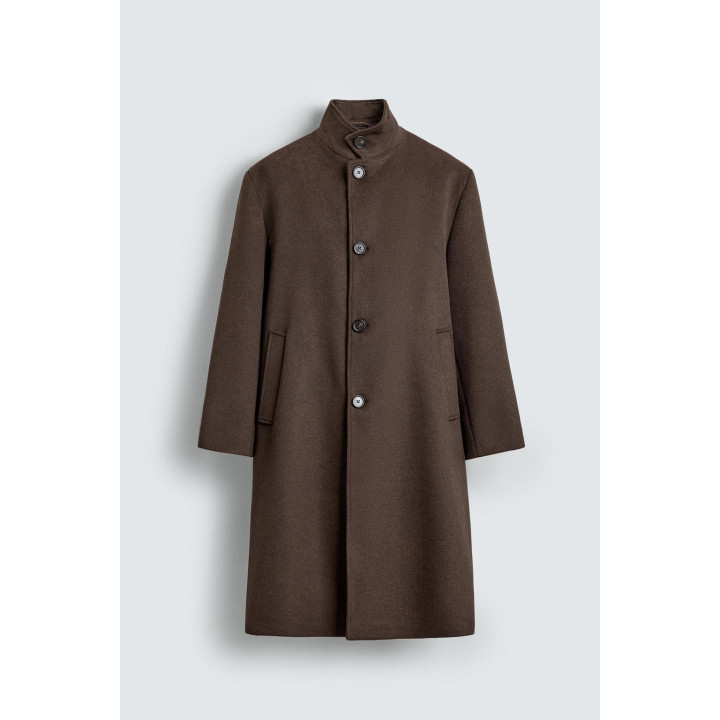 ПАЛЬТО С ТЕКСТУРОЙ ИЗ ШЕРСТИ