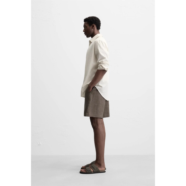 Бермуды из 100% льна