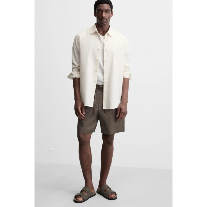 Бермуды из 100% льна