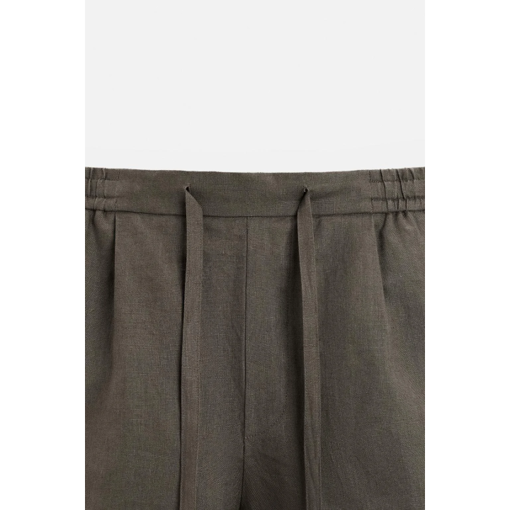 Бермуды из 100% льна