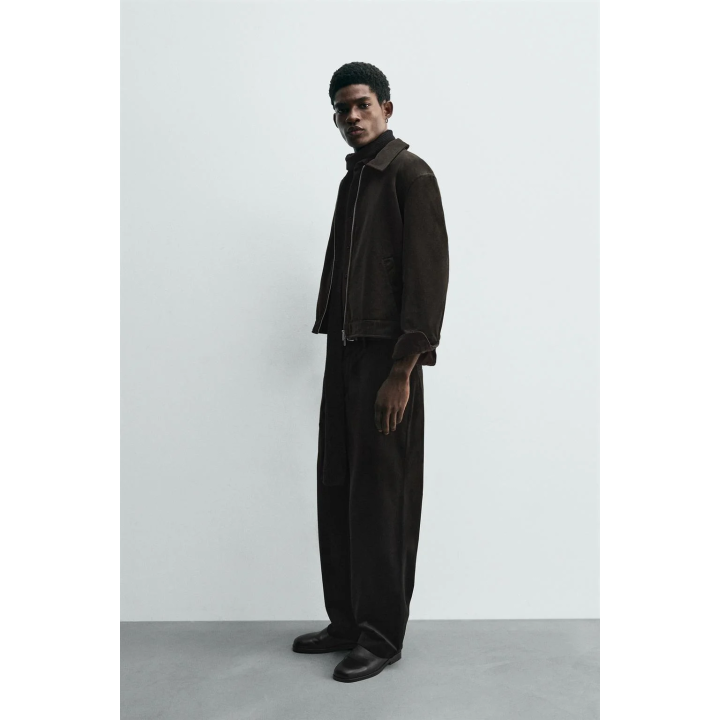 БРЮКИ ИЗ РЕЛЬЕФНОГО ВЕЛЬВЕТА