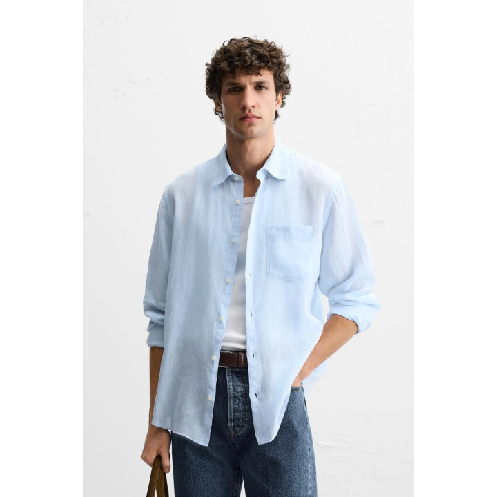 РУБАШКА ИЗ 100% ЛЬНА