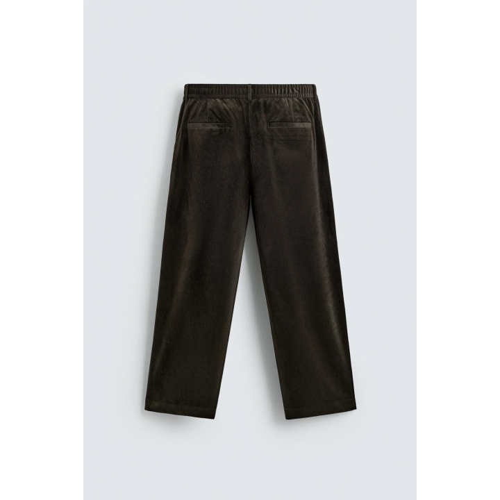 БРЮКИ ИЗ РЕЛЬЕФНОГО ВЕЛЬВЕТА