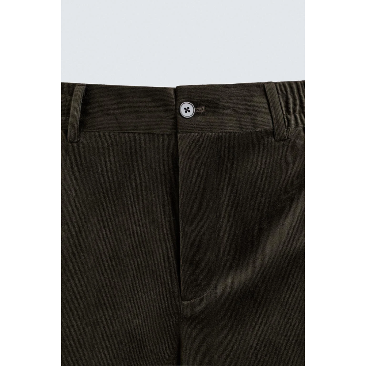 БРЮКИ ИЗ РЕЛЬЕФНОГО ВЕЛЬВЕТА