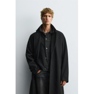 ПАЛЬТО ИЗ РЕЛЬЕФНОЙ ТКАНИ WATER REPELLENT