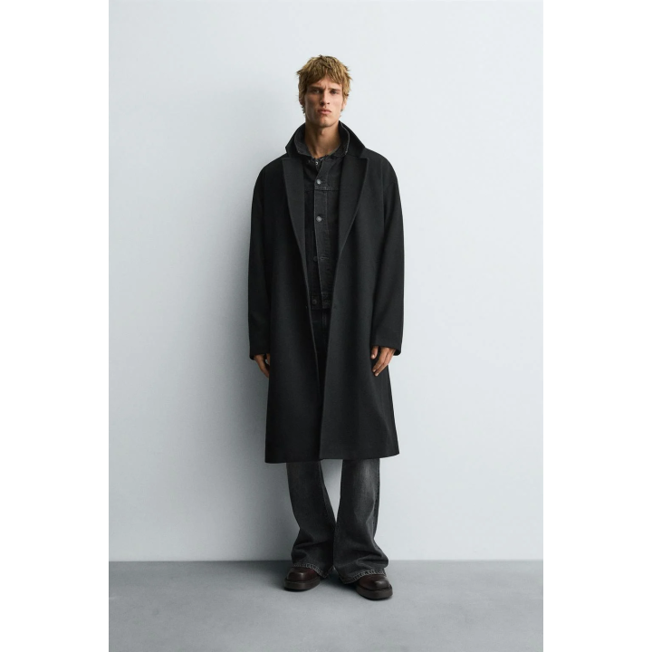 ПАЛЬТО ИЗ РЕЛЬЕФНОЙ ТКАНИ WATER REPELLENT