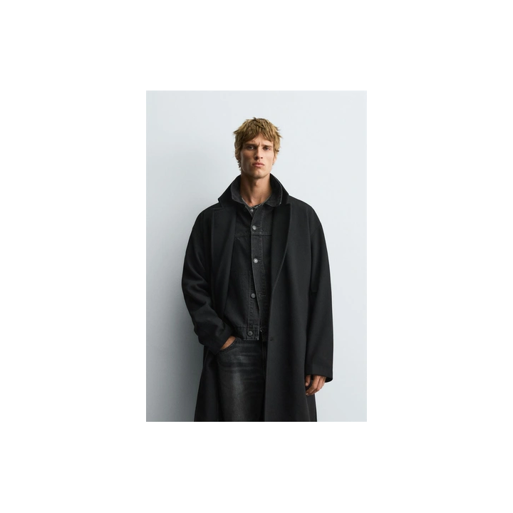 ПАЛЬТО ИЗ РЕЛЬЕФНОЙ ТКАНИ WATER REPELLENT