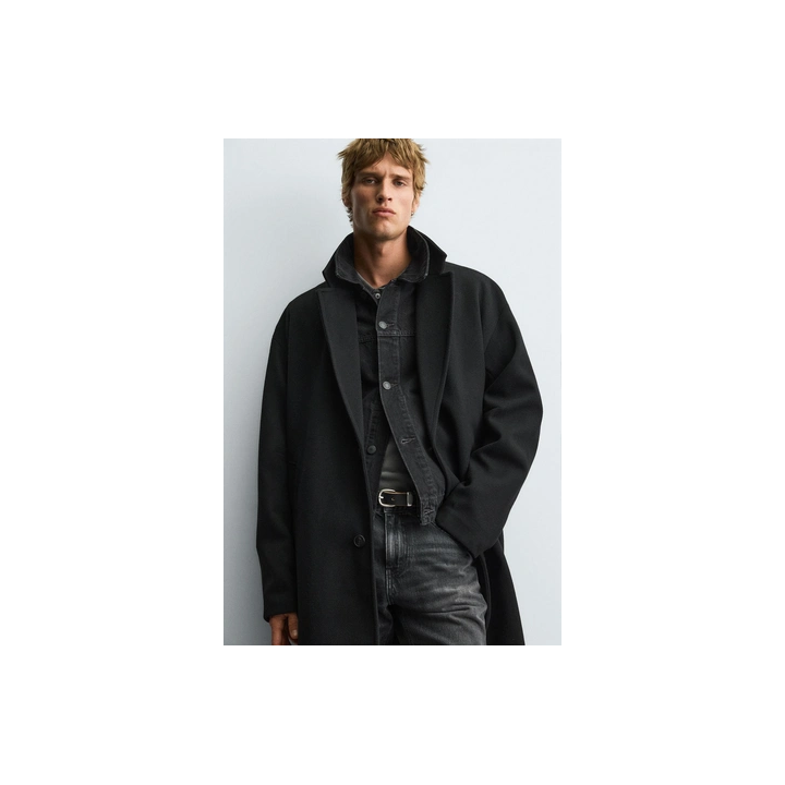 ПАЛЬТО ИЗ РЕЛЬЕФНОЙ ТКАНИ WATER REPELLENT