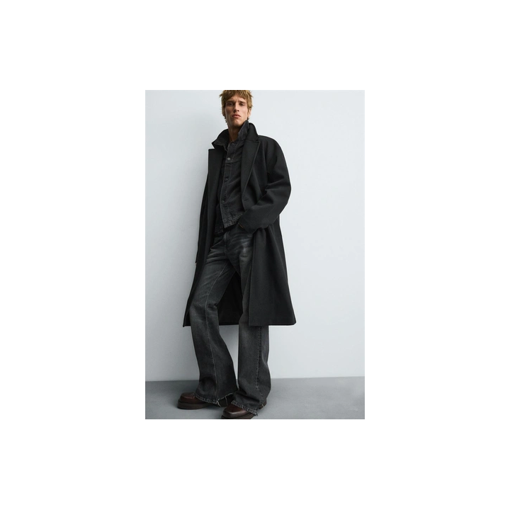 ПАЛЬТО ИЗ РЕЛЬЕФНОЙ ТКАНИ WATER REPELLENT