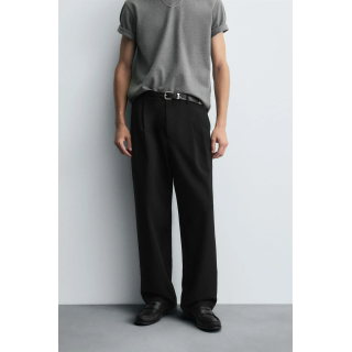 БРЮКИ WIDE FIT СО СКЛАДКАМИ