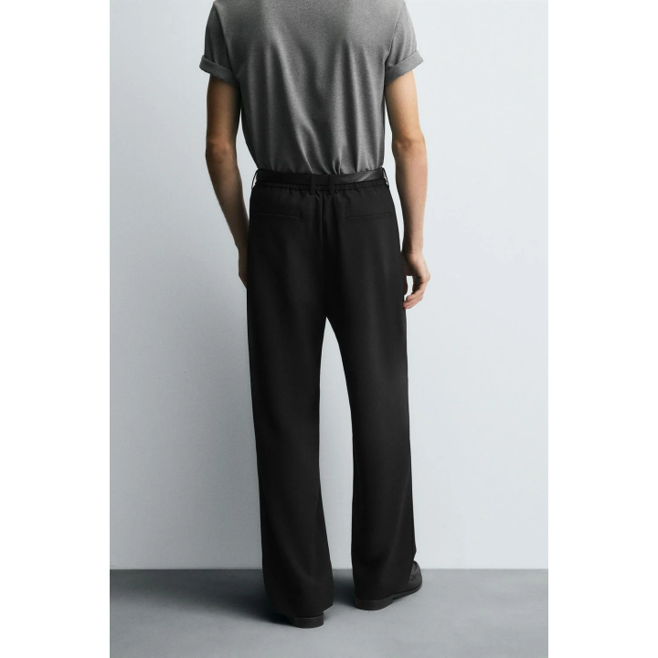 БРЮКИ WIDE FIT СО СКЛАДКАМИ