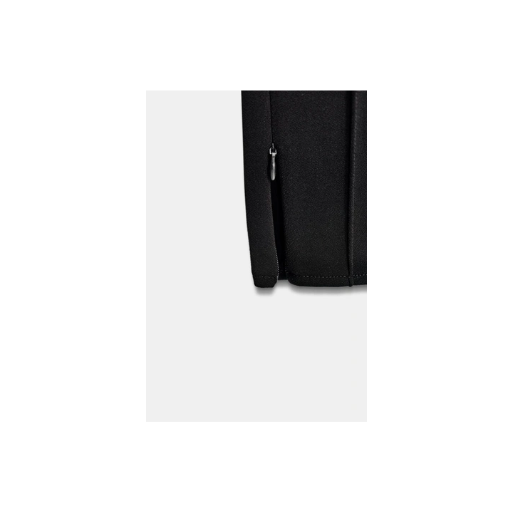 ЛЕГИНСЫ ИЗ КРЕПА С МОЛНИЕЙ