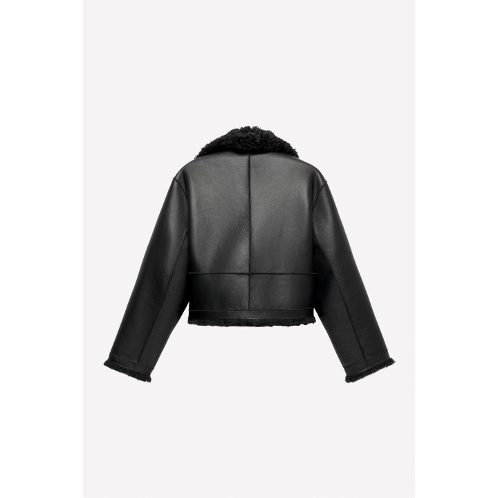 Куртка ludovic de saint sernin x zara с эффектом кожи на две стороны