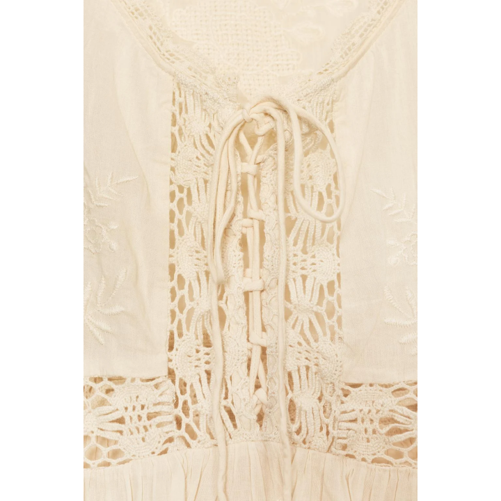 РОМАНТИЧНЫЙ ТОП С ВЫШИВКОЙ — ZW COLLECTION