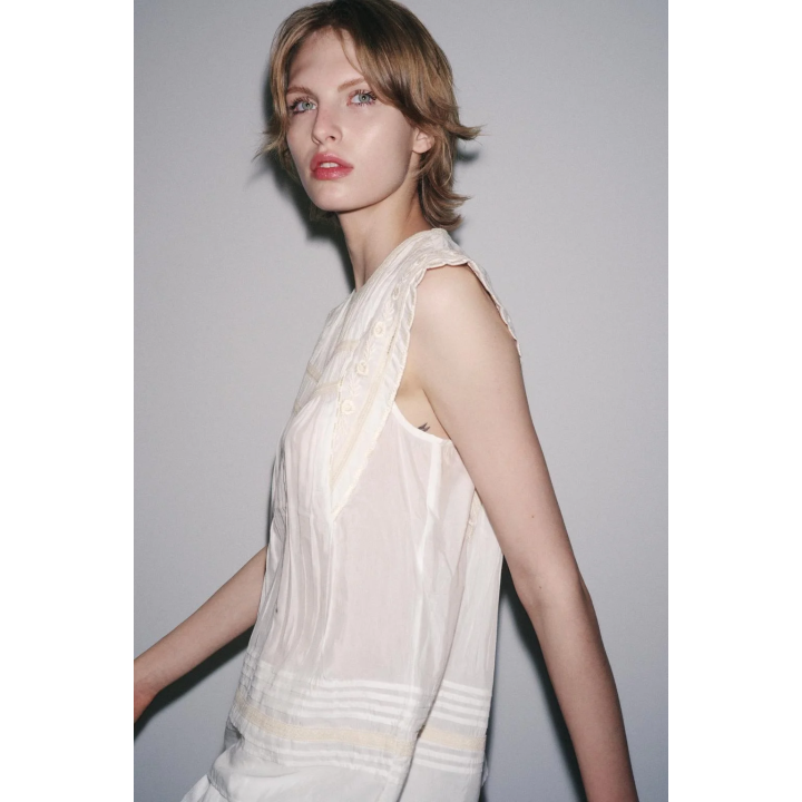 БЛУЗА С ВЫШИВКОЙ — ZW COLLECTION