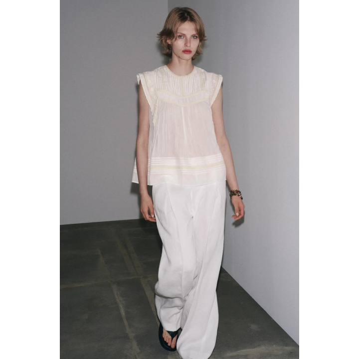 БЛУЗА С ВЫШИВКОЙ — ZW COLLECTION