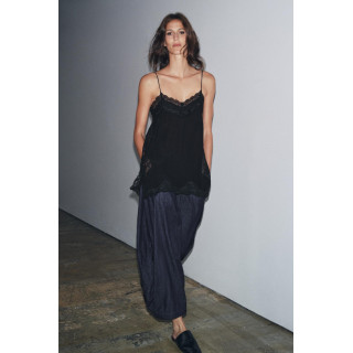 ТОП В БЕЛЬЕВОМ СТИЛЕ С КРУЖЕВОМ — ZW COLLECTION