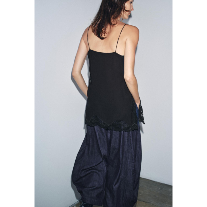 ТОП В БЕЛЬЕВОМ СТИЛЕ С КРУЖЕВОМ — ZW COLLECTION