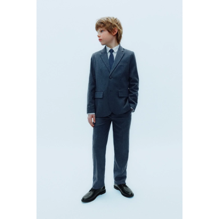 КОСТЮМНЫЕ БРЮКИ ИЗ РЕЛЬЕФНОЙ ТКАНИ