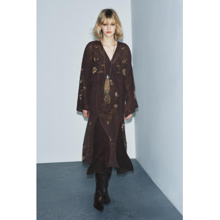 ПЛАТЬЕ С ВЫШИВКОЙ И БУСИНАМИ ИЗ ОГРАНИЧЕННОЙ СЕРИИ ZW COLLECTION