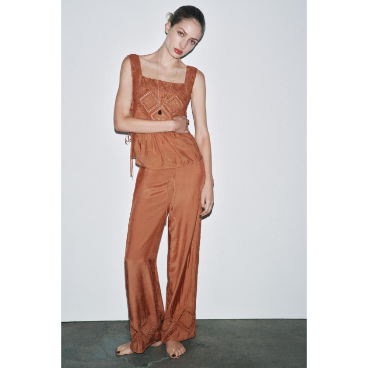 ТОП С КРУЖЕВОМ И РОМБАМИ, LIMITED EDITION