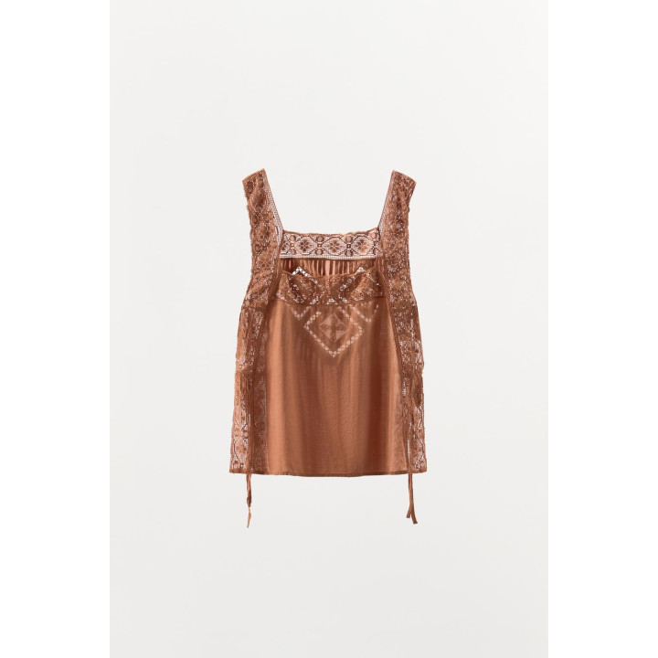 ТОП С КРУЖЕВОМ И РОМБАМИ, LIMITED EDITION