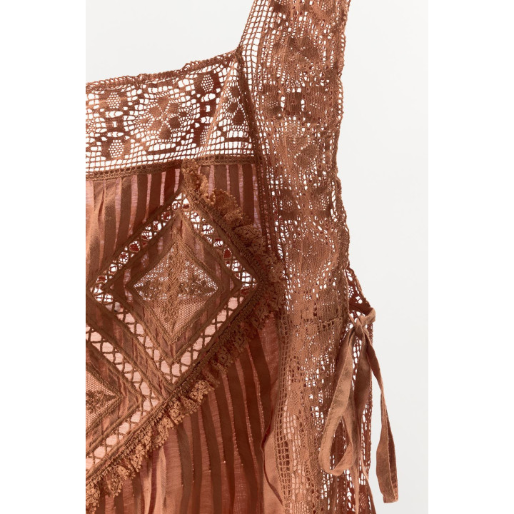 ТОП С КРУЖЕВОМ И РОМБАМИ, LIMITED EDITION