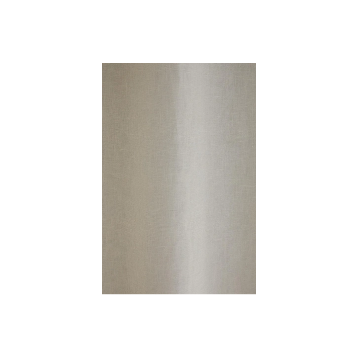 WHITE BLACKOUT LINEN CURTAIN