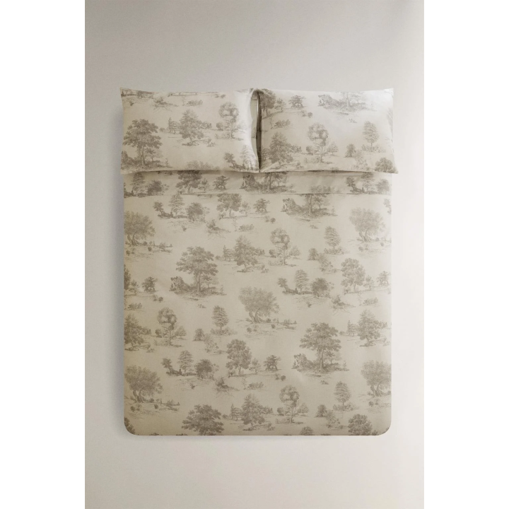 TOILE DE JOUY SATEEN DUVET COVER