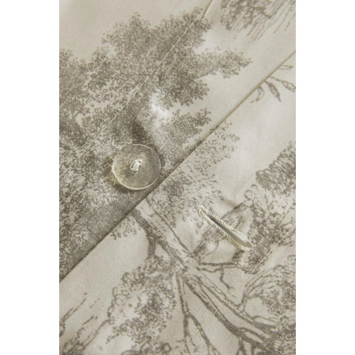 TOILE DE JOUY SATEEN DUVET COVER