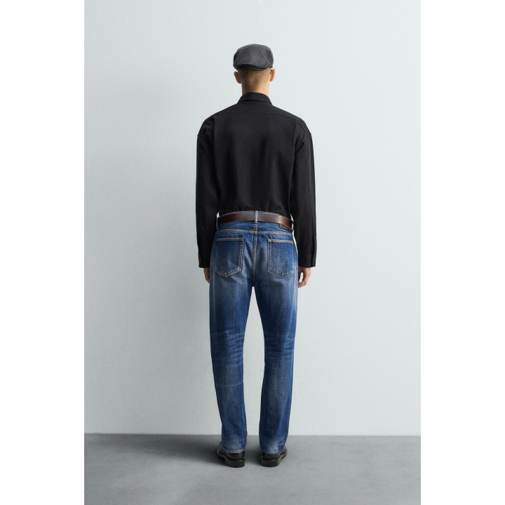 ДЖИНСЫ ПРЯМОГО КРОЯ ДЛИНОЙ ДО ЩИКОЛОТКИ - LIMITED EDITION