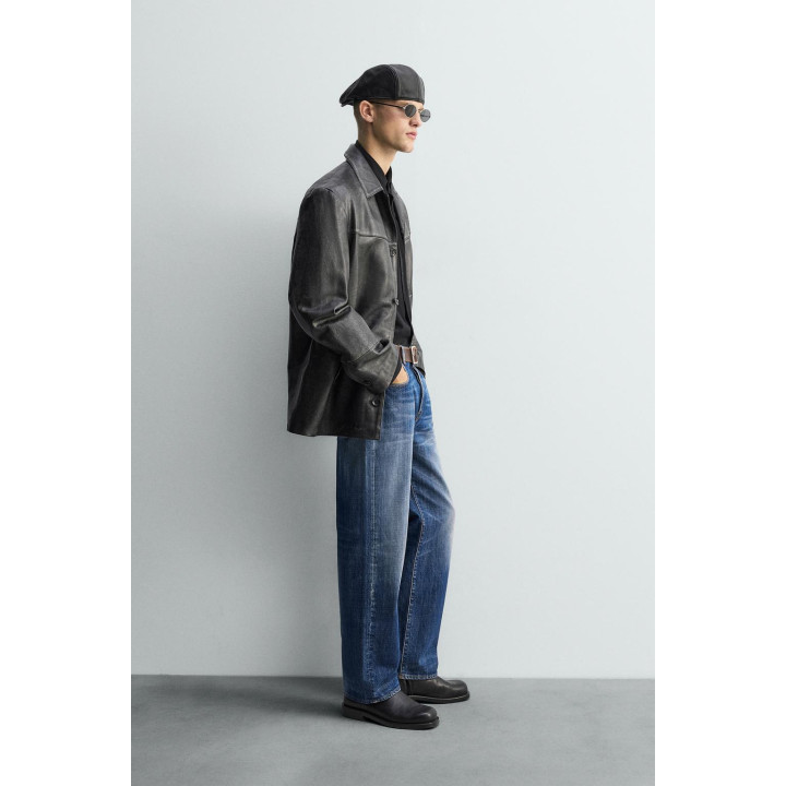 ДЖИНСЫ ПРЯМОГО КРОЯ ДЛИНОЙ ДО ЩИКОЛОТКИ - LIMITED EDITION