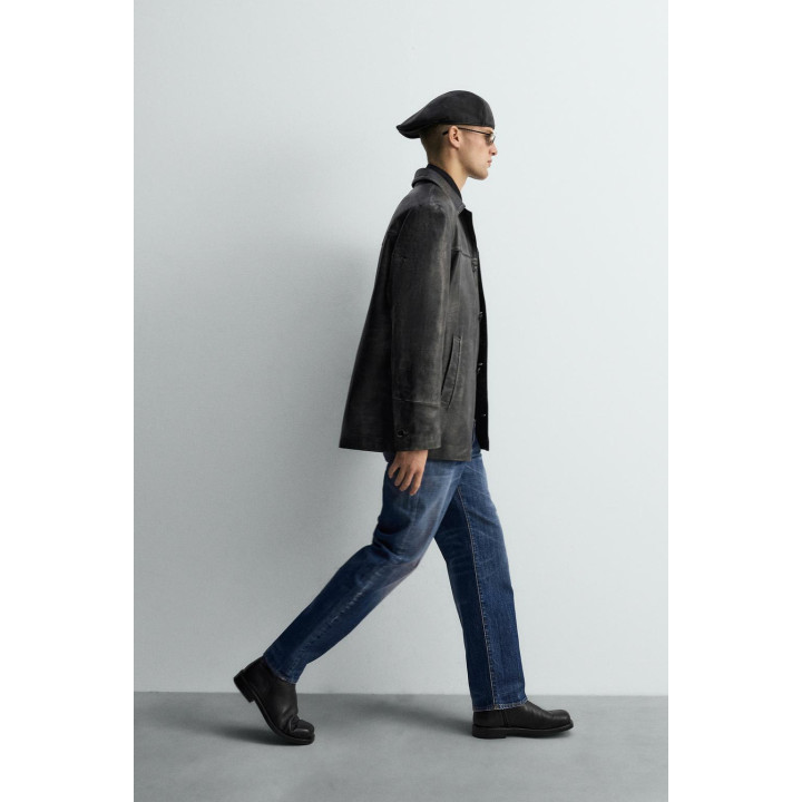 ДЖИНСЫ ПРЯМОГО КРОЯ ДЛИНОЙ ДО ЩИКОЛОТКИ - LIMITED EDITION