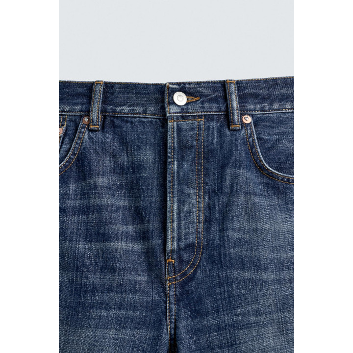 ДЖИНСЫ ПРЯМОГО КРОЯ ДЛИНОЙ ДО ЩИКОЛОТКИ - LIMITED EDITION