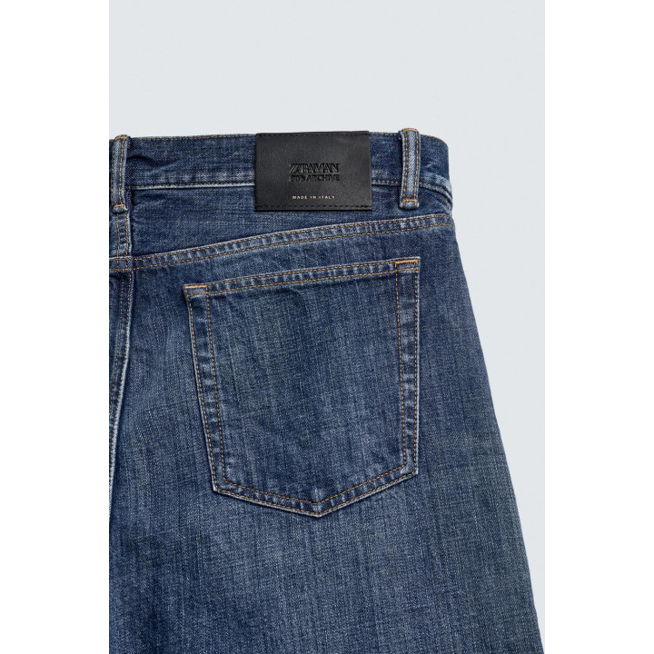 ДЖИНСЫ ПРЯМОГО КРОЯ ДЛИНОЙ ДО ЩИКОЛОТКИ - LIMITED EDITION