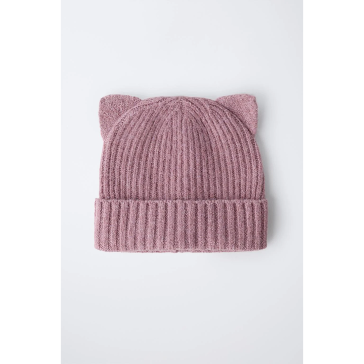 ТРИКОТАЖНАЯ ШАПКА С УШКАМИ