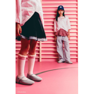 Кепка с ластиковой застежкой и бантом на затылке. butter bear ©