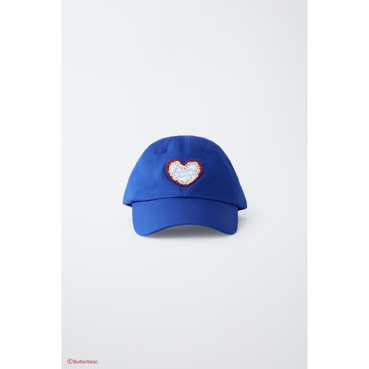 Кепка с ластиковой застежкой и бантом на затылке. butter bear ©