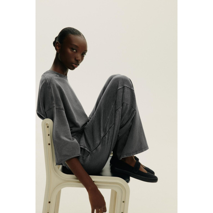 ТЕКСТИЛЬНЫЕ БАЛЕТКИ С РЕМЕШКОМ