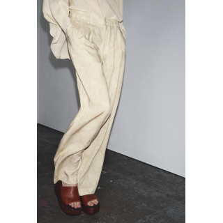 БРЮКИ С ЗАЩИПАМИ — ZW COLLECTION