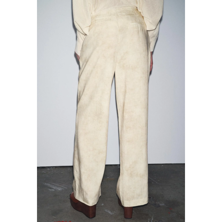 БРЮКИ С ЗАЩИПАМИ — ZW COLLECTION