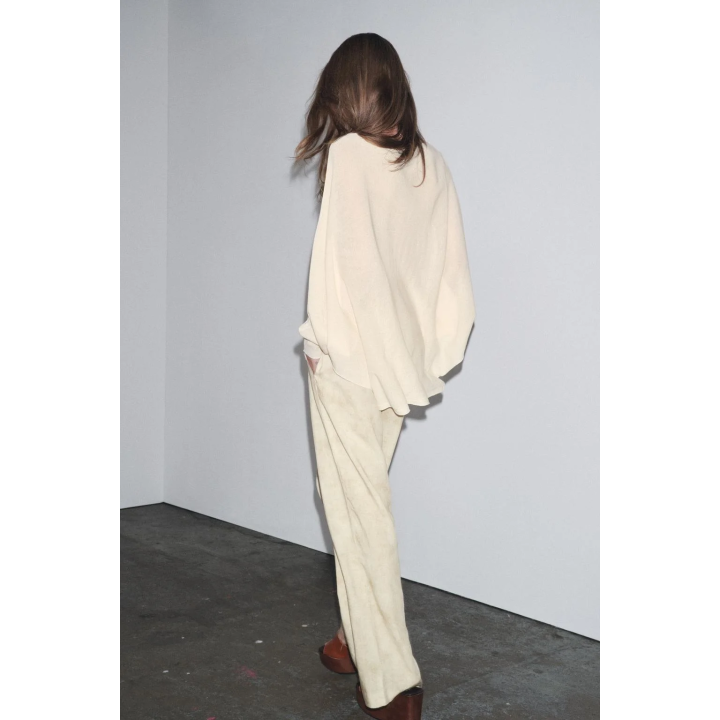 БРЮКИ С ЗАЩИПАМИ — ZW COLLECTION