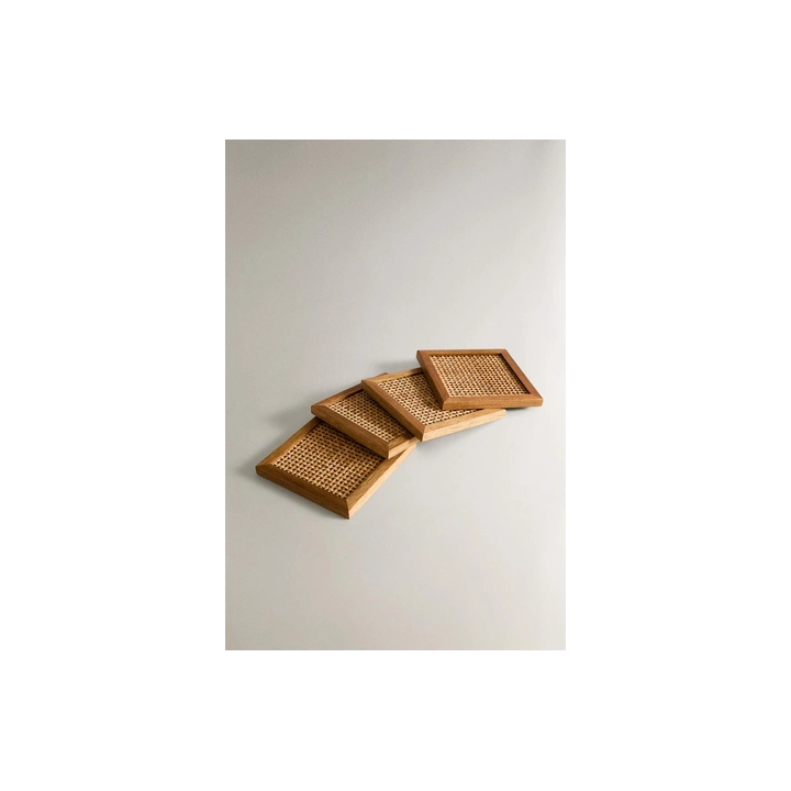 PACK OF WOODEN COASTERS (PACK OF 4)